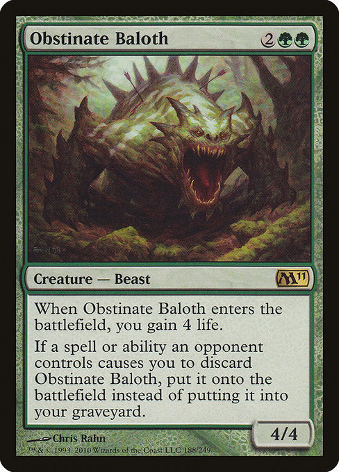 Obstinate Baloth front