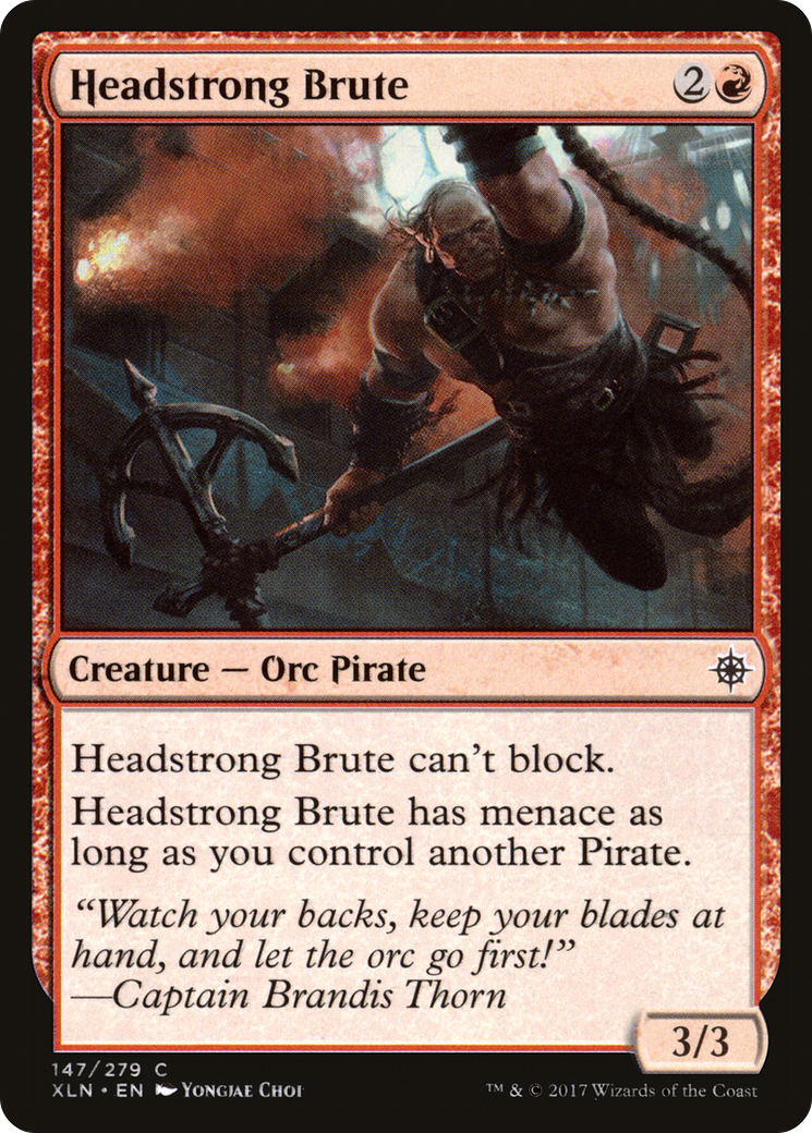 Headstrong Brute (XLN) 147 - WZRD TCG