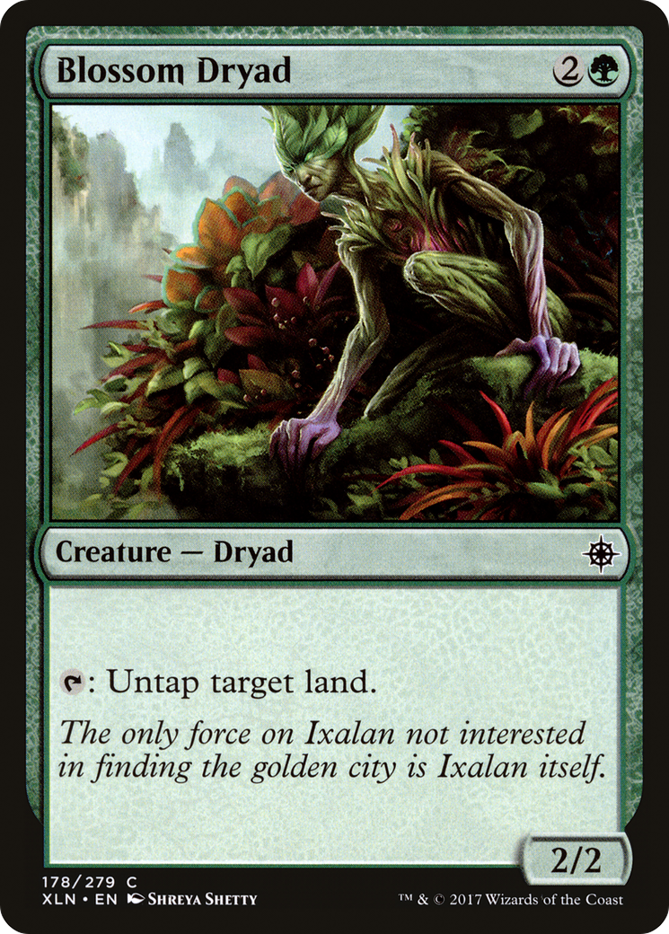 Blossom Dryad (XLN) 178 - WZRD TCG