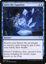 Solve the Equation (STX) 54 - WZRD TCG
