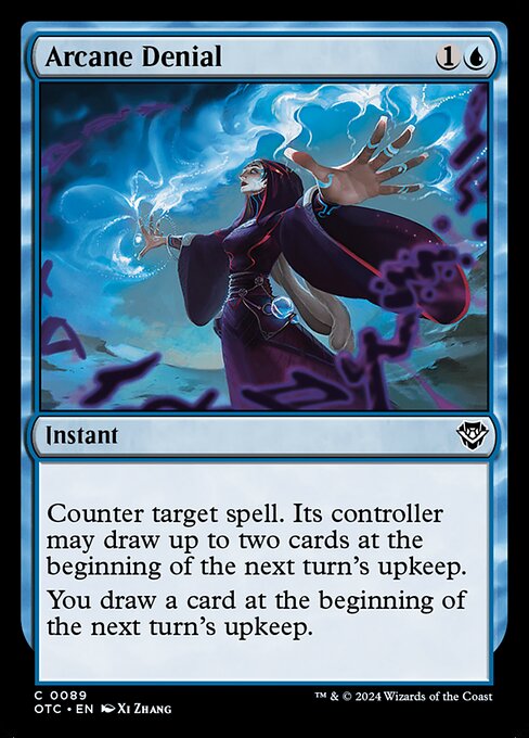 Arcane Denial front