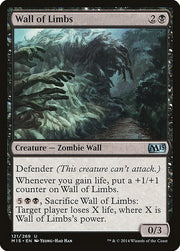 Wall of Limbs front