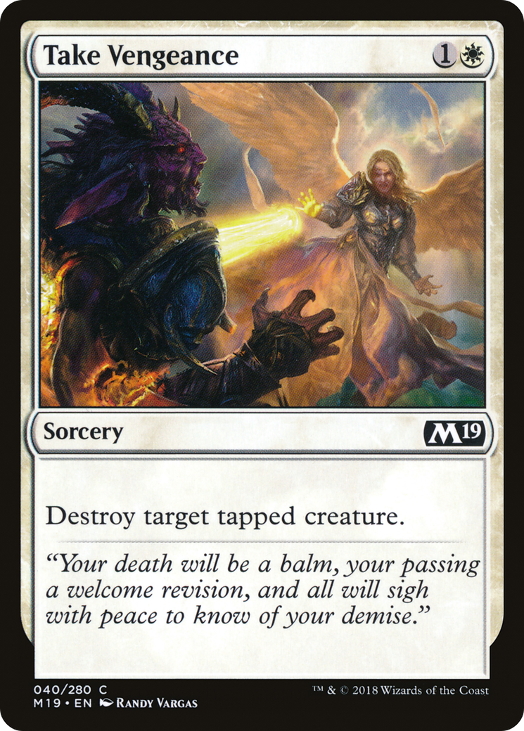 Take Vengeance (M19) 40 - WZRD TCG