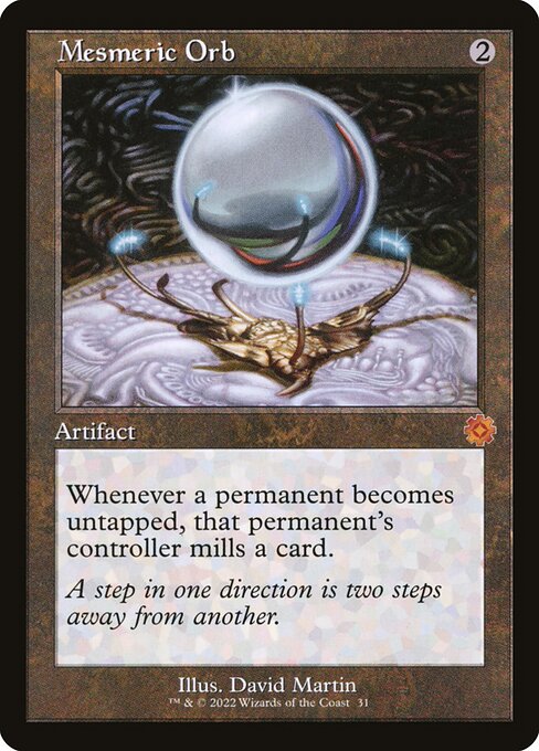 Mesmeric Orb front