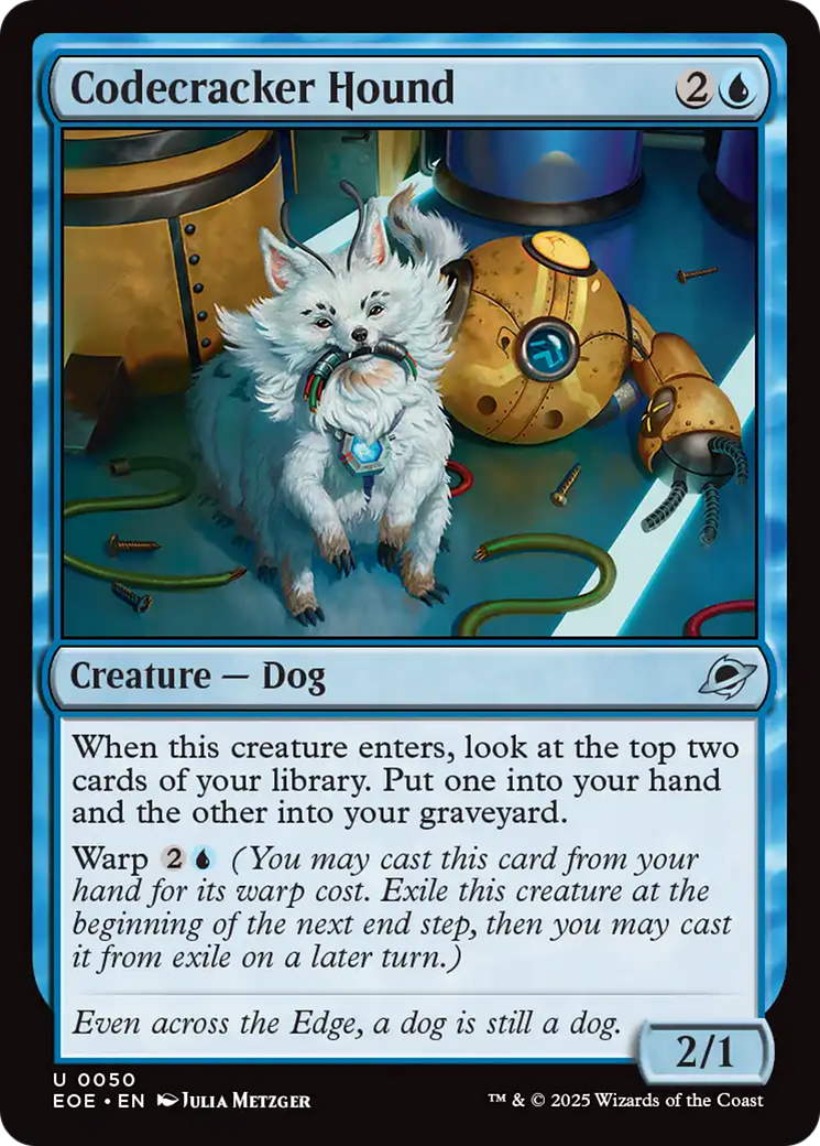 Codecracker Hound (EOE) 50 - WZRD TCG