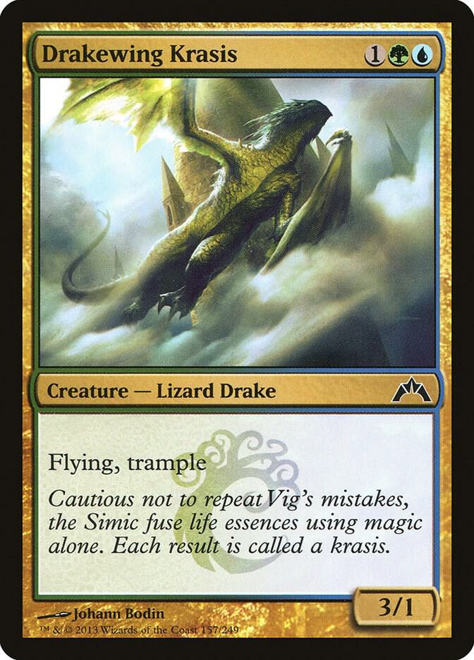 Drakewing Krasis, GTC, 157, NM, Foil