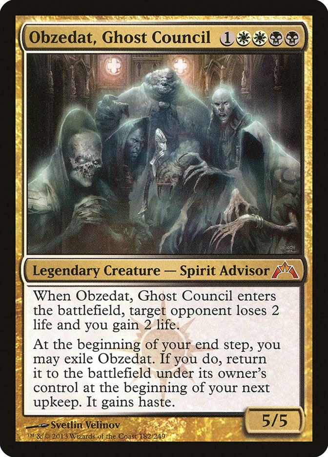 Obzedat, Ghost Council, GTC, 182, HP