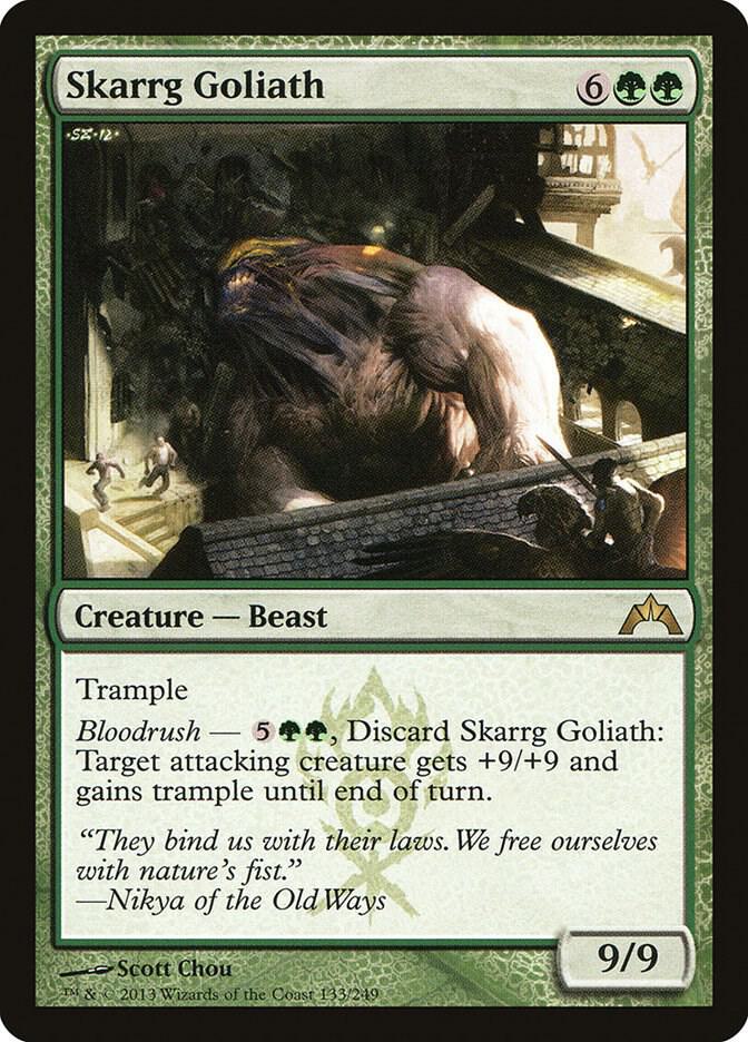 Skarrg Goliath, GTC, 133, NM