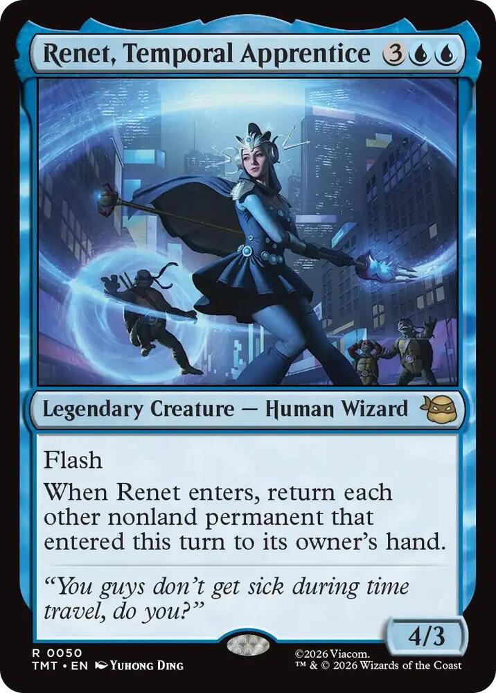Renet, Temporal Apprentice, TMT, 50, NM
