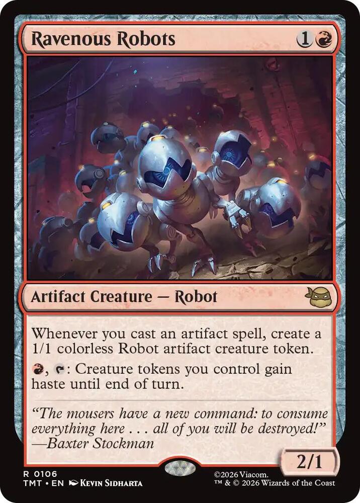 Ravenous Robots, TMT, 106, NM