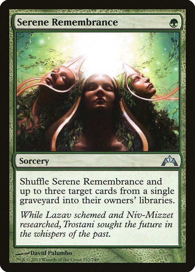 Serene Remembrance, GTC, 132, NM, Foil