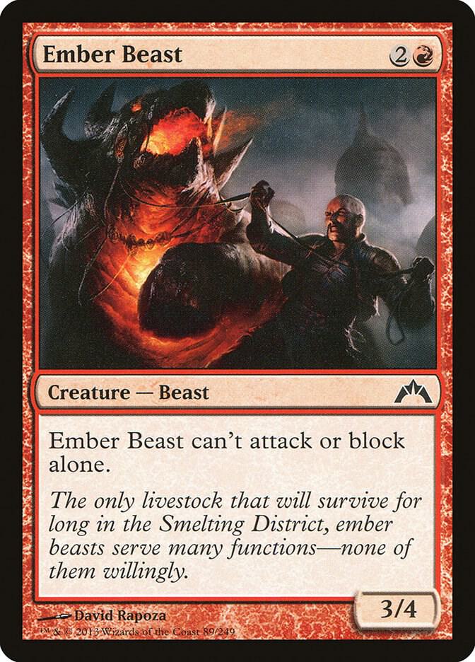 Ember Beast, GTC, 89, HP