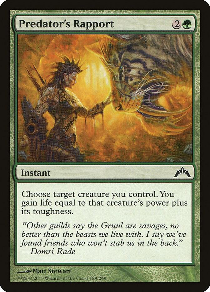 Predator's Rapport, GTC, 129, NM