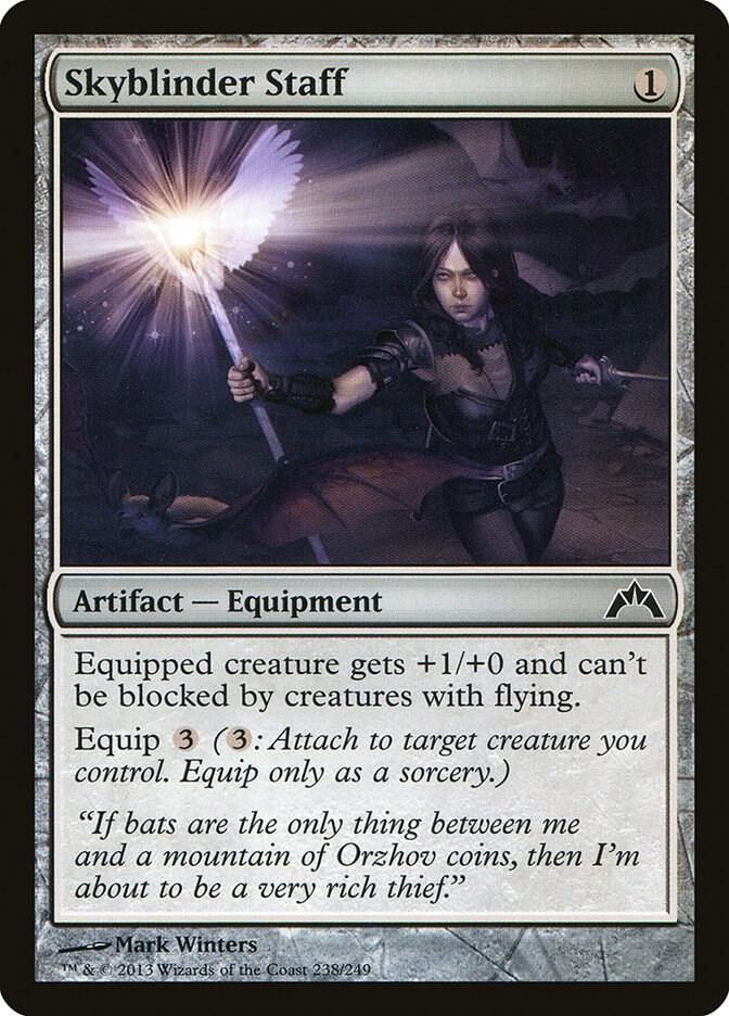 Skyblinder Staff, GTC, 238, NM, Foil