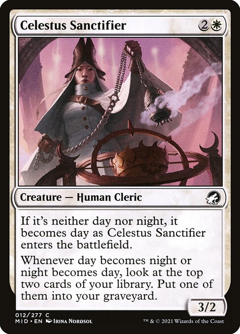 Celestus Sanctifier front