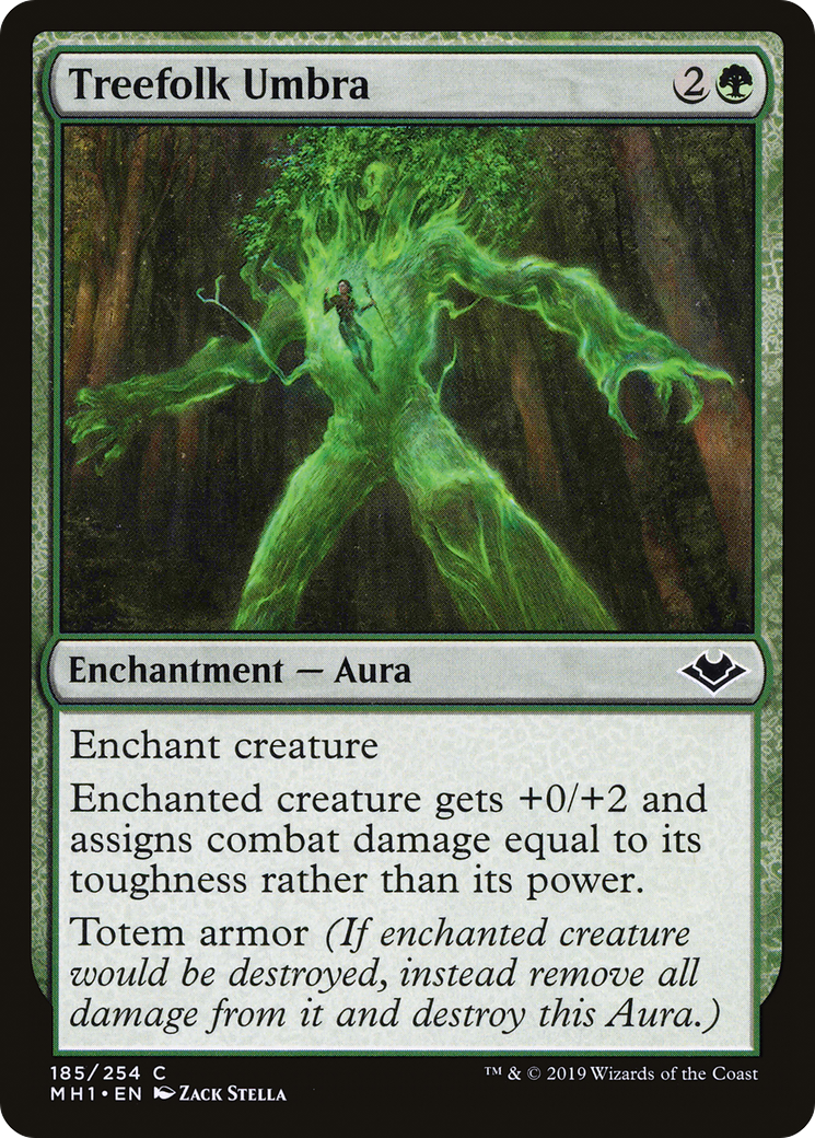 Treefolk Umbra (MH1) 185 - WZRD TCG