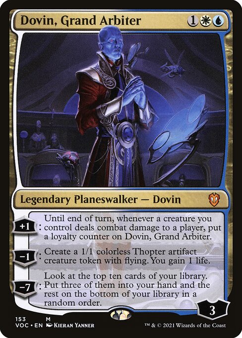Dovin, Grand Arbiter front