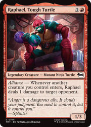 Raphael, Tough Turtle, TMT, 104, NM, Foil
