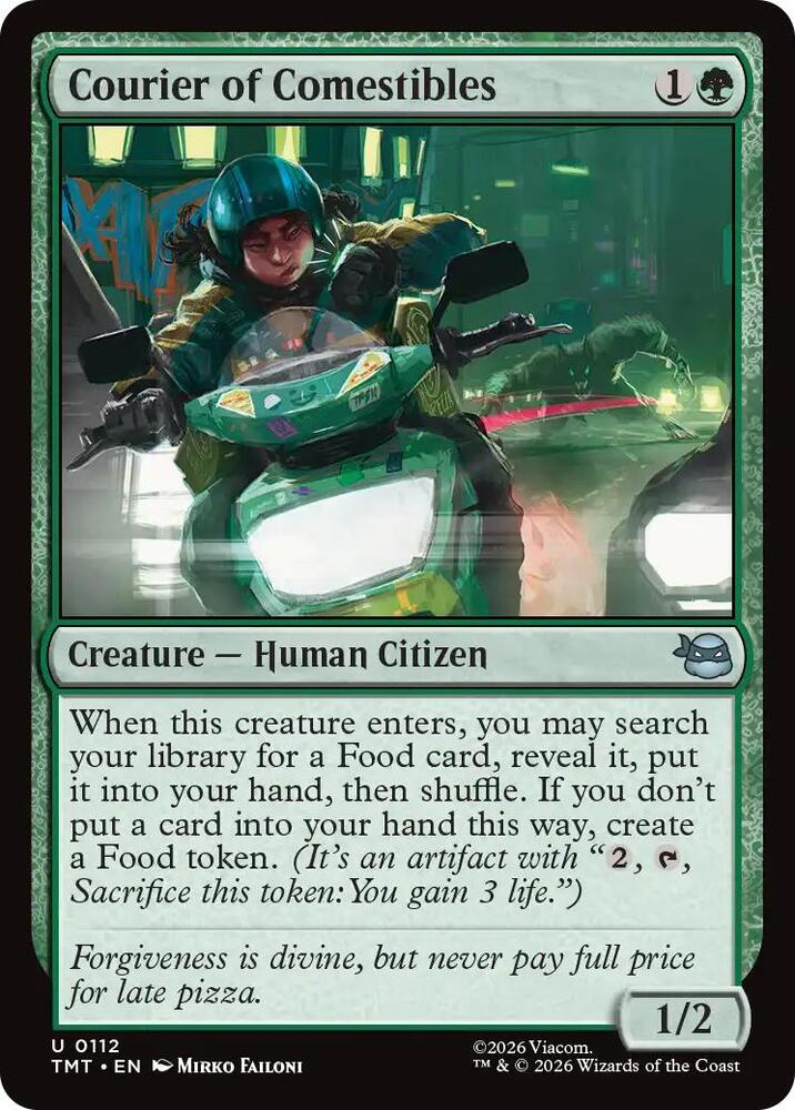 Courier of Comestibles, TMT, 112, NM