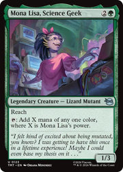 Mona Lisa, Science Geek, TMT, 123, NM, Foil
