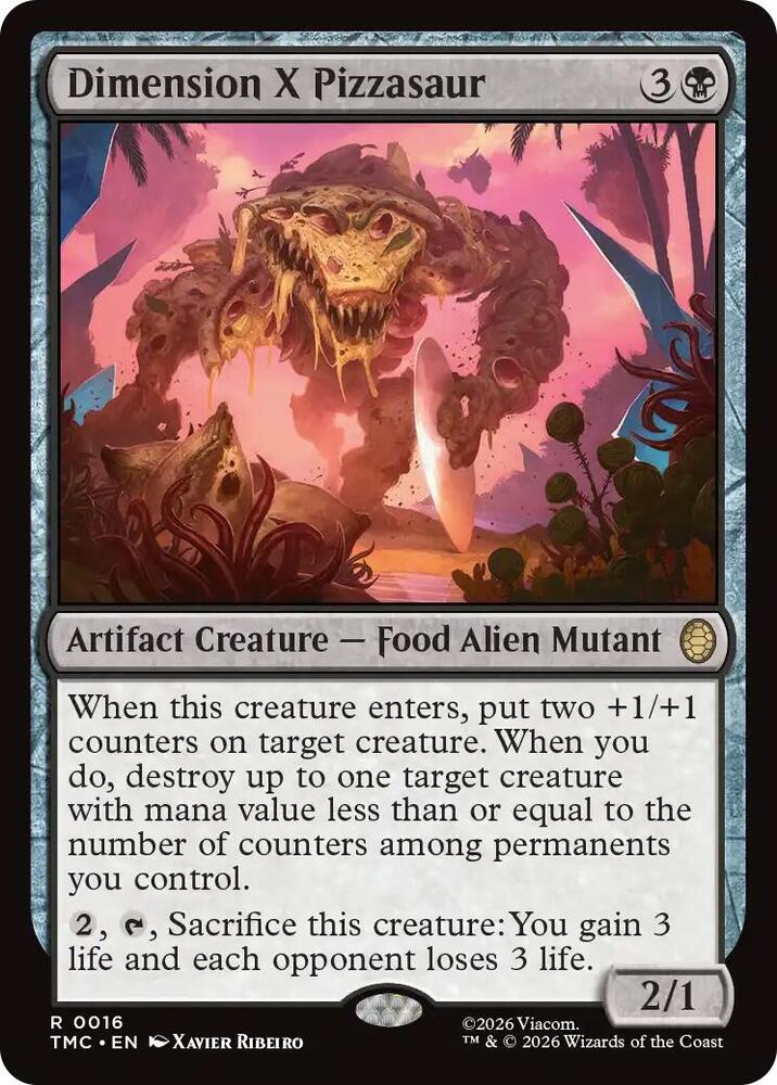 Dimension X Pizzasaur, TMC, 16, NM
