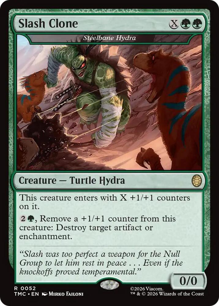 Slash Clone - Steelbane Hydra, TMC, 52, NM
