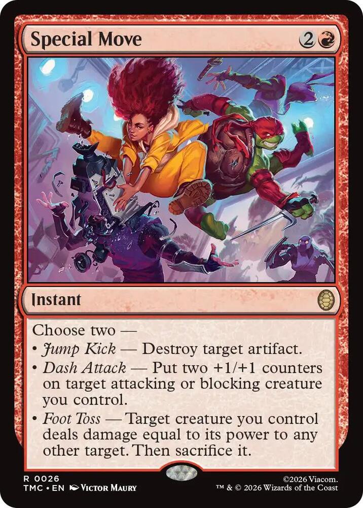 Special Move, TMC, 26, NM