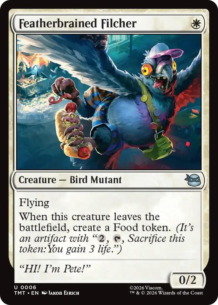 Featherbrained Filcher, TMT, 6, NM