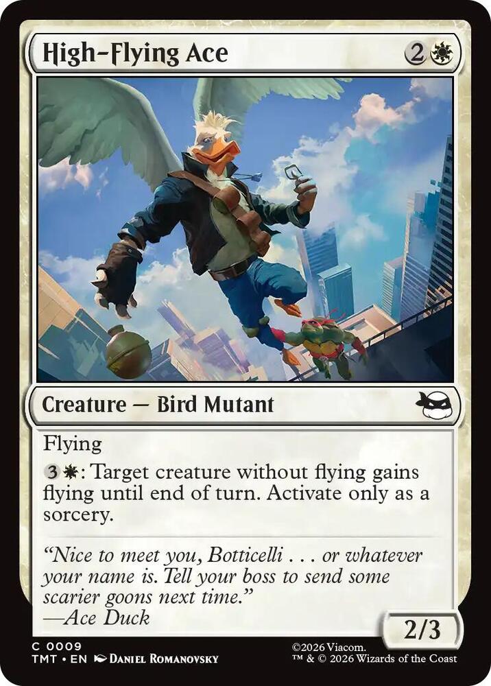 High-Flying Ace, TMT, 9, NM