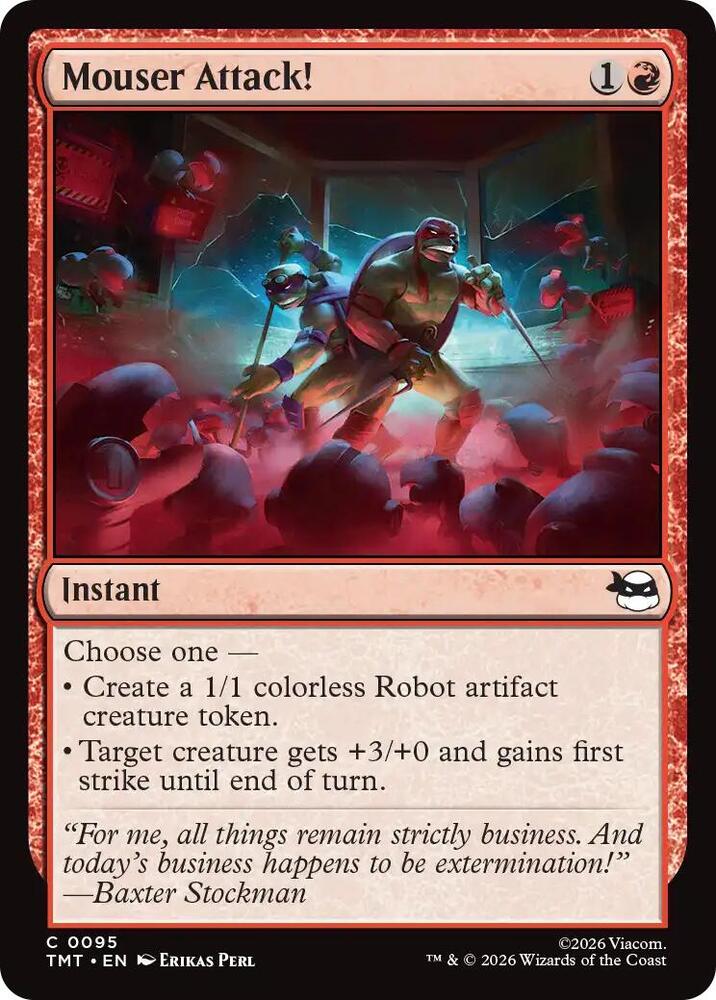 Mouser Attack!, TMT, 95, NM, Foil