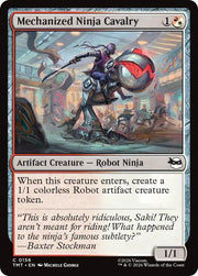 Mechanized Ninja Cavalry, TMT, 156, NM, Foil