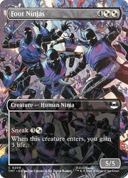 Foot Ninjas (Borderless), TMT, 209, NM