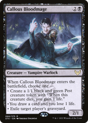 Callous Bloodmage (PSTX) 66p