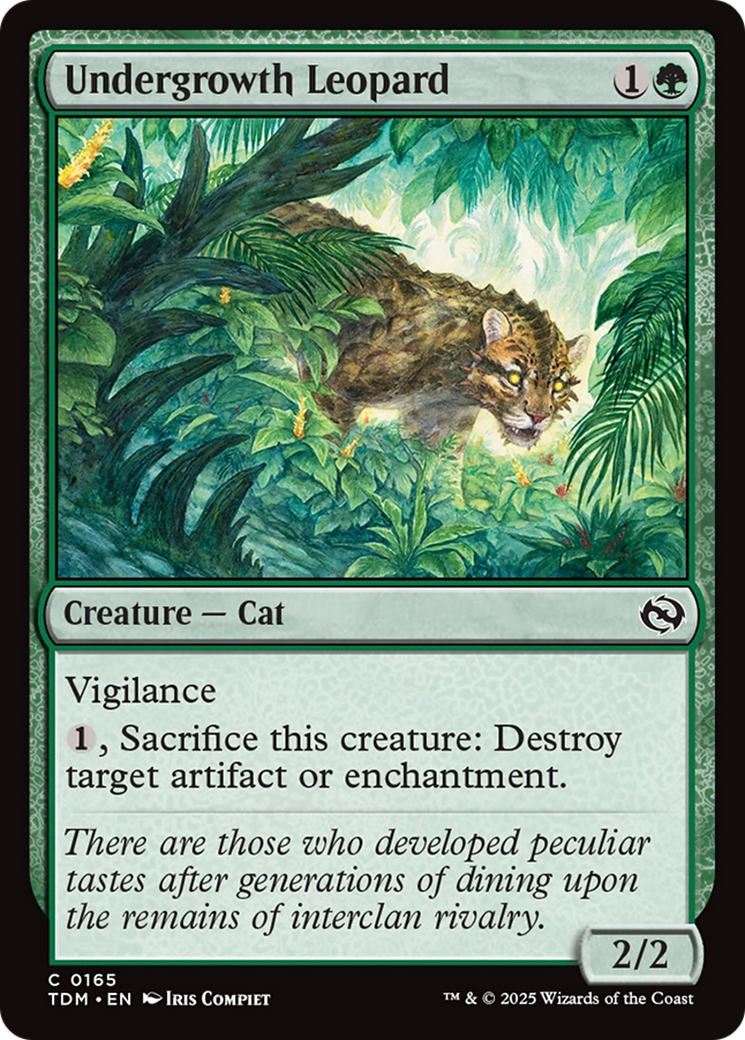 Undergrowth Leopard (TDM) 165 - WZRD TCG