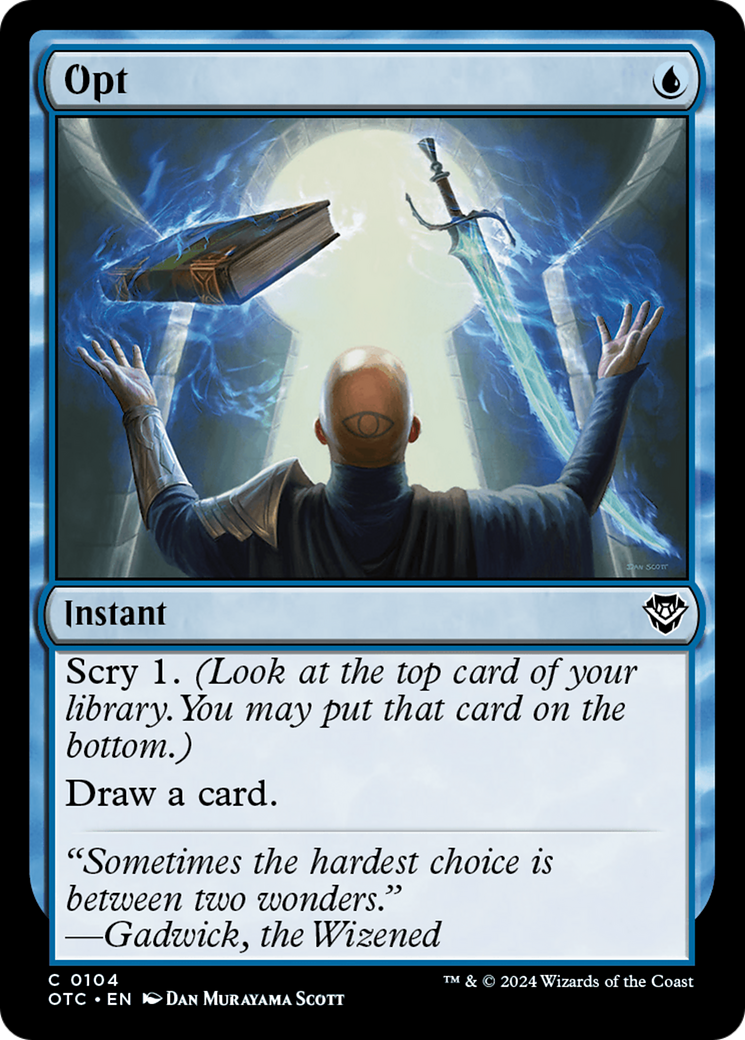 Opt (OTC) 104 - WZRD TCG