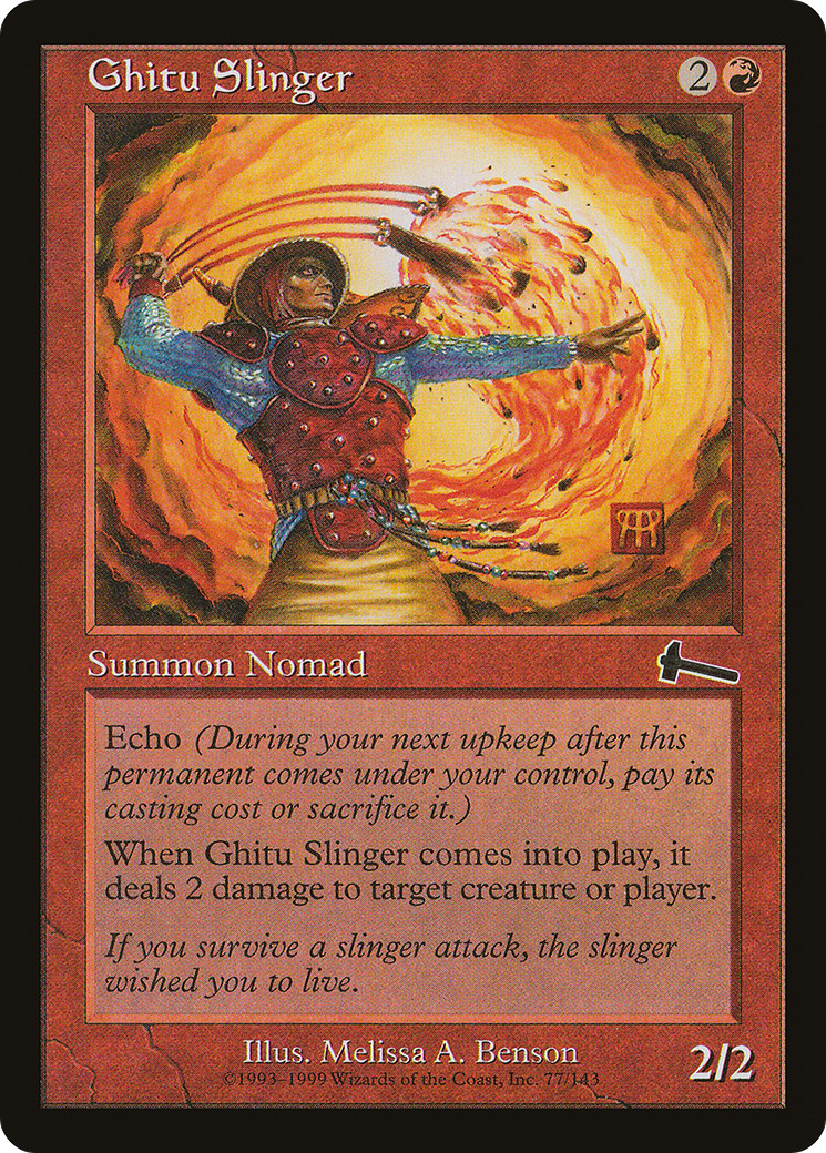 Ghitu Slinger (ULG) 77 - WZRD TCG