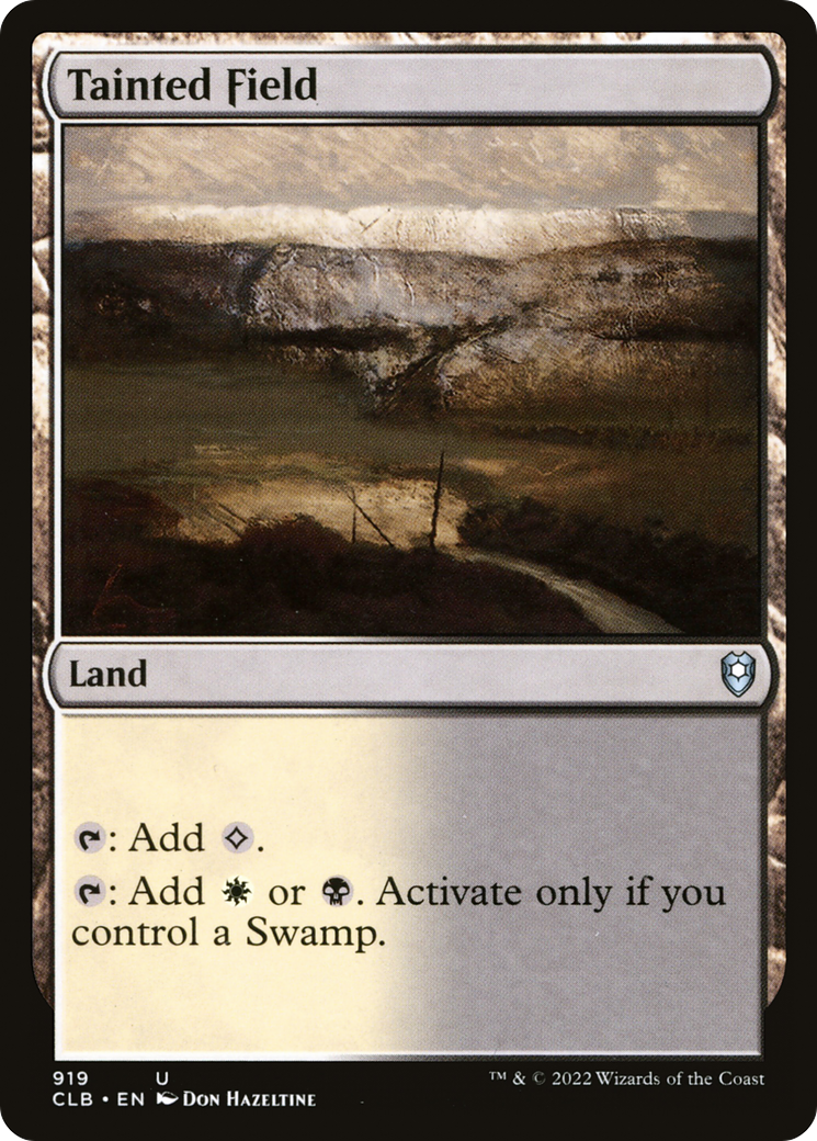 Tainted Field (CLB) 919