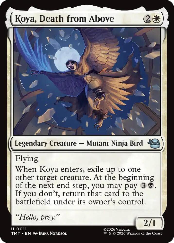 Koya, Death from Above, TMT, 11, NM, Foil