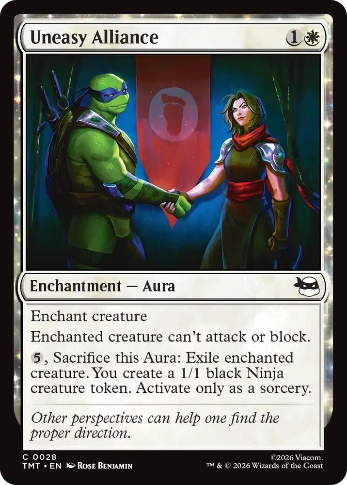 Uneasy Alliance, TMT, 28, NM