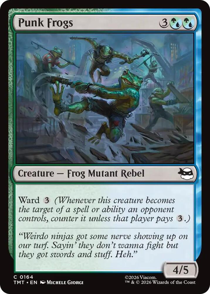 Punk Frogs, TMT, 164, NM