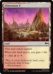 Dimension X, TMT, 183, NM, Foil