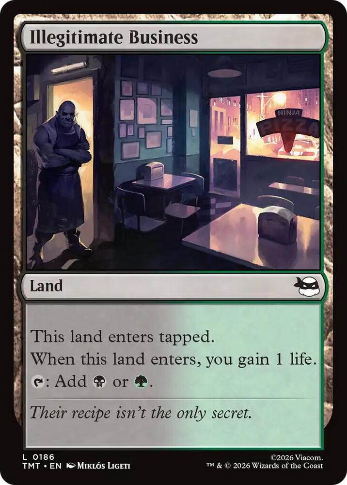 Illegitimate Business, TMT, 186, NM, Foil