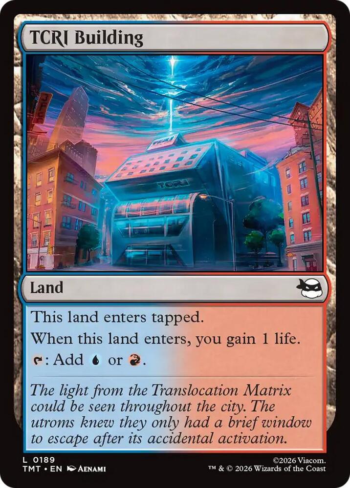TCRI Building, TMT, 189, NM, Foil