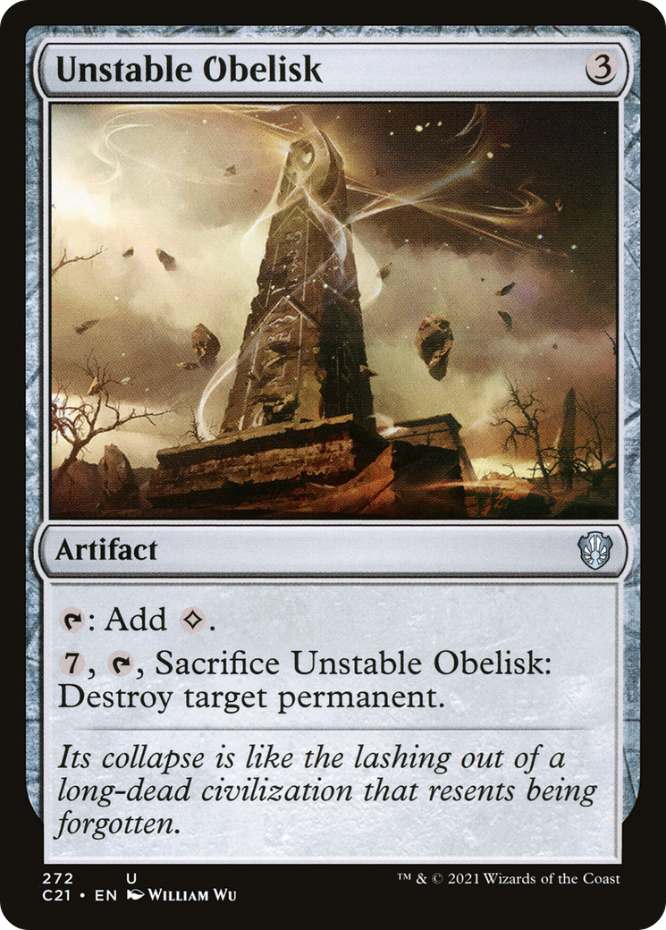 Unstable Obelisk (C21) 272 - WZRD TCG