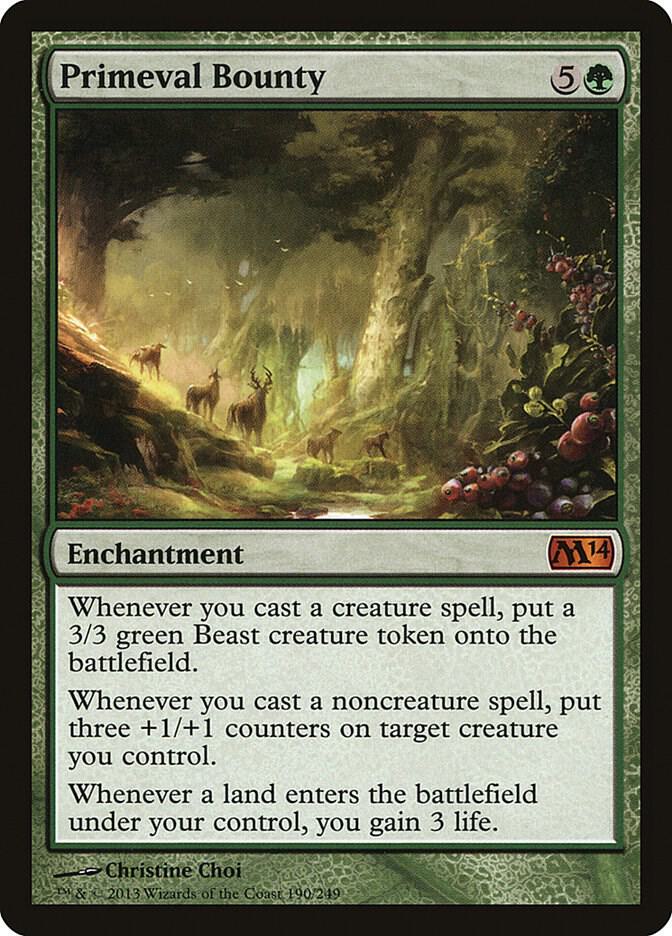 Primeval Bounty,, 190, Near Mint, Foil