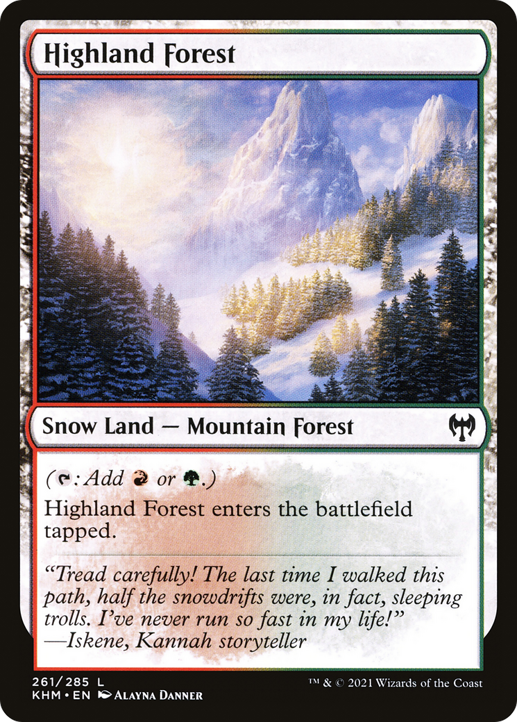 Highland Forest (KHM) 261 - WZRD TCG