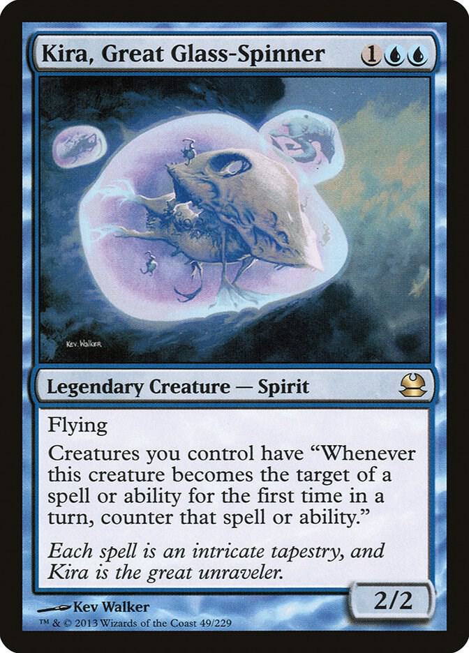 Kira, Great Glass-Spinner,, 49, Near Mint, Foil