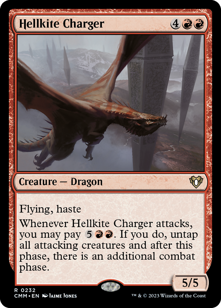 Hellkite Charger (CMM) 232 - WZRD TCG