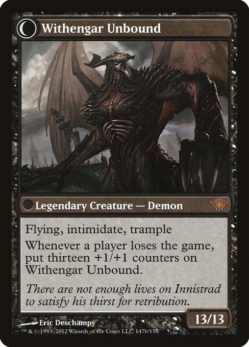 Elbrus, the Binding Blade // Withengar Unbound (Back)