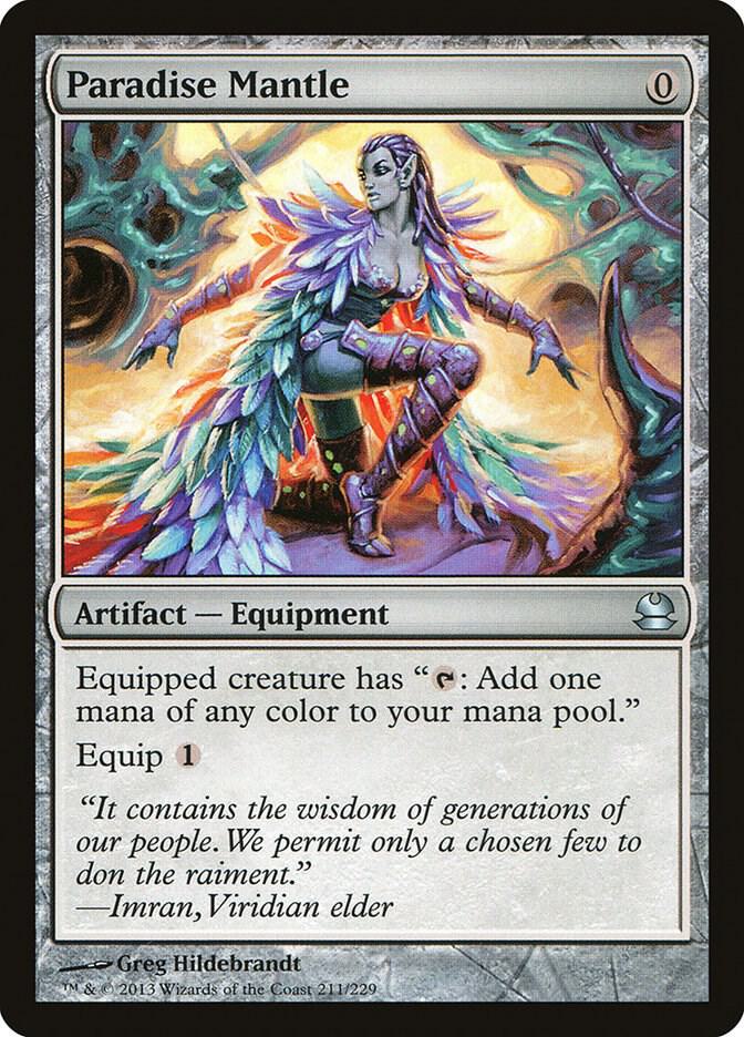 Paradise Mantle,, 211, Near Mint, Foil